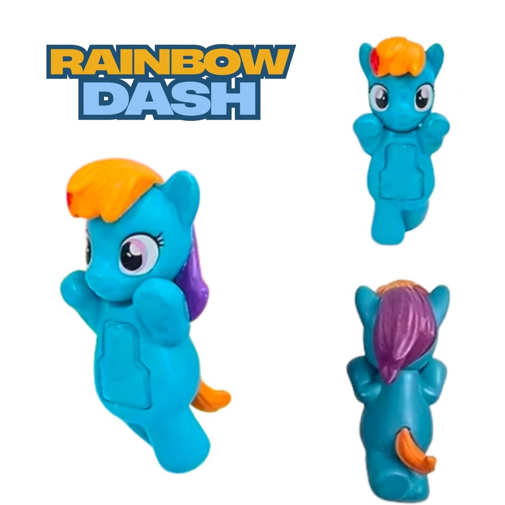 My Little Pony Phone Peeker Monitor Buddy MLP Accessory Figurine RAINBOW DASH